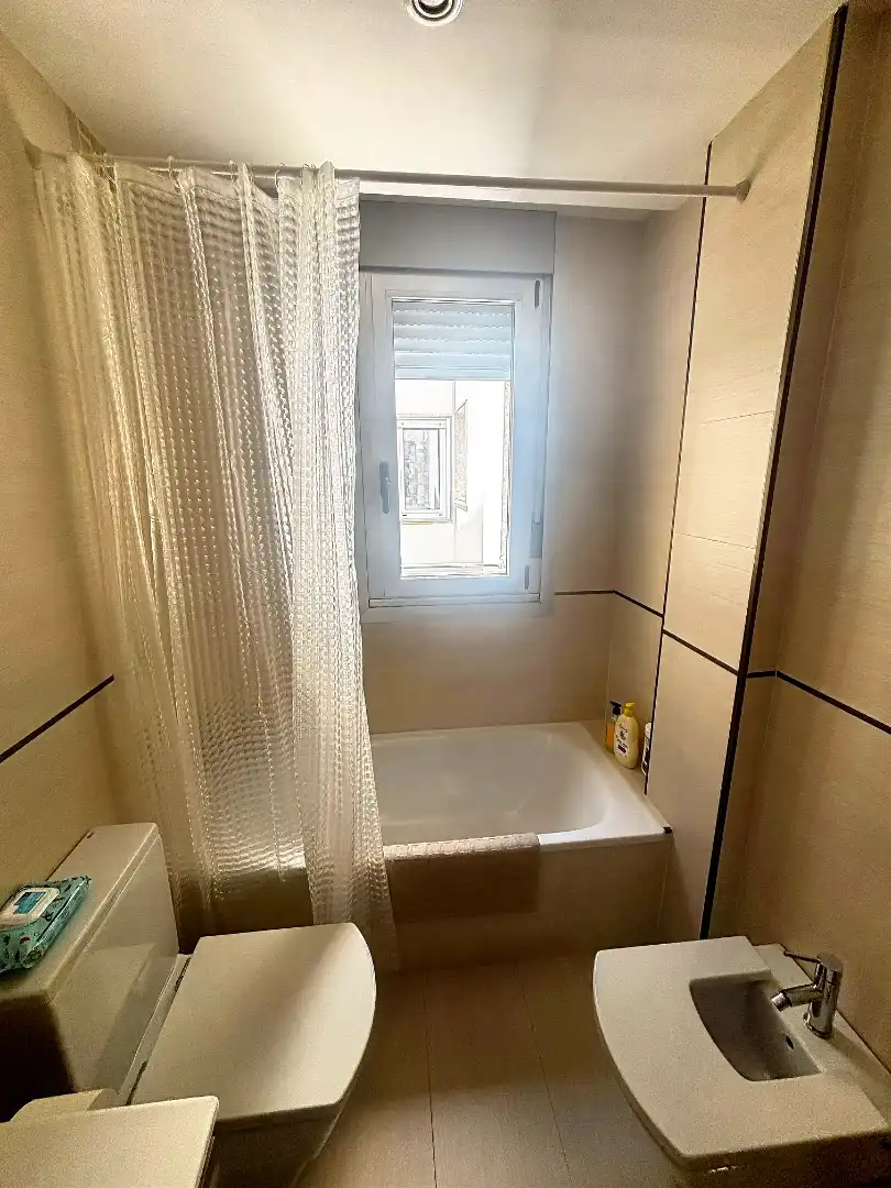 Bathroom of Flat for sale in Burela  with Heating, Parquet flooring and Storage room