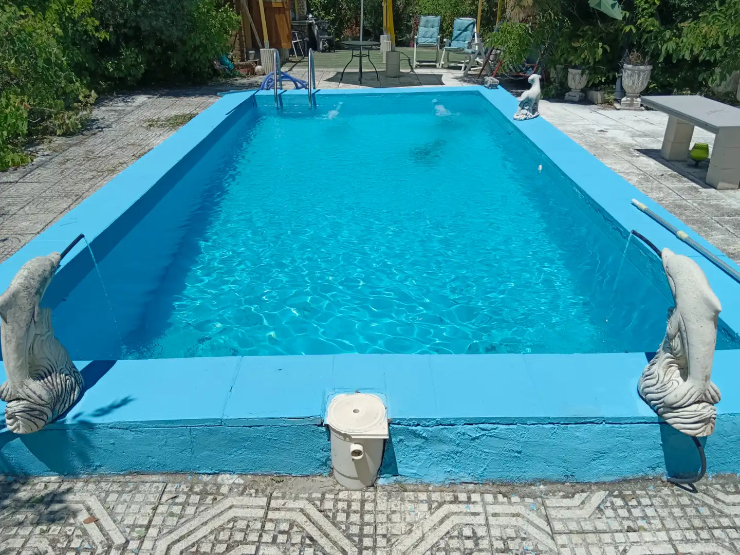Piscina de Casa o xalet en venda en Illana amb Jardí privat, Terrassa i Piscina