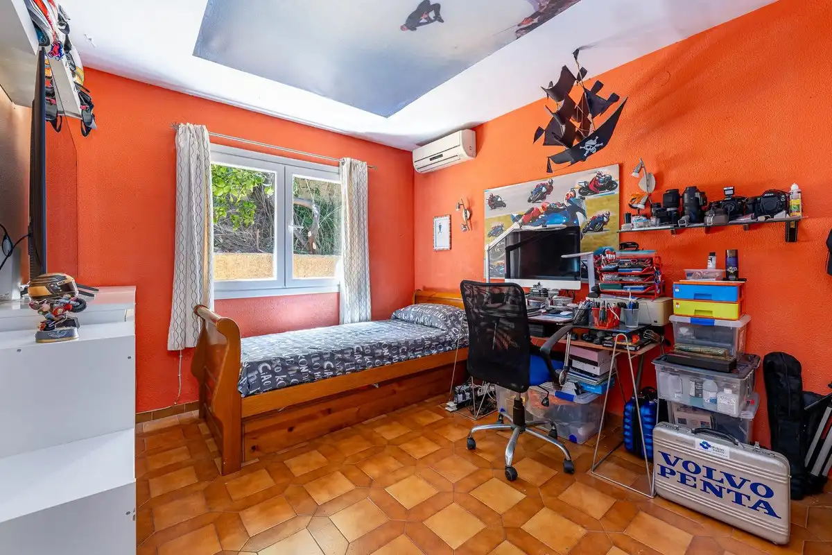 Bedroom of Houses for sale in Benalmádena  with Air Conditioner, Private garden and Terrace