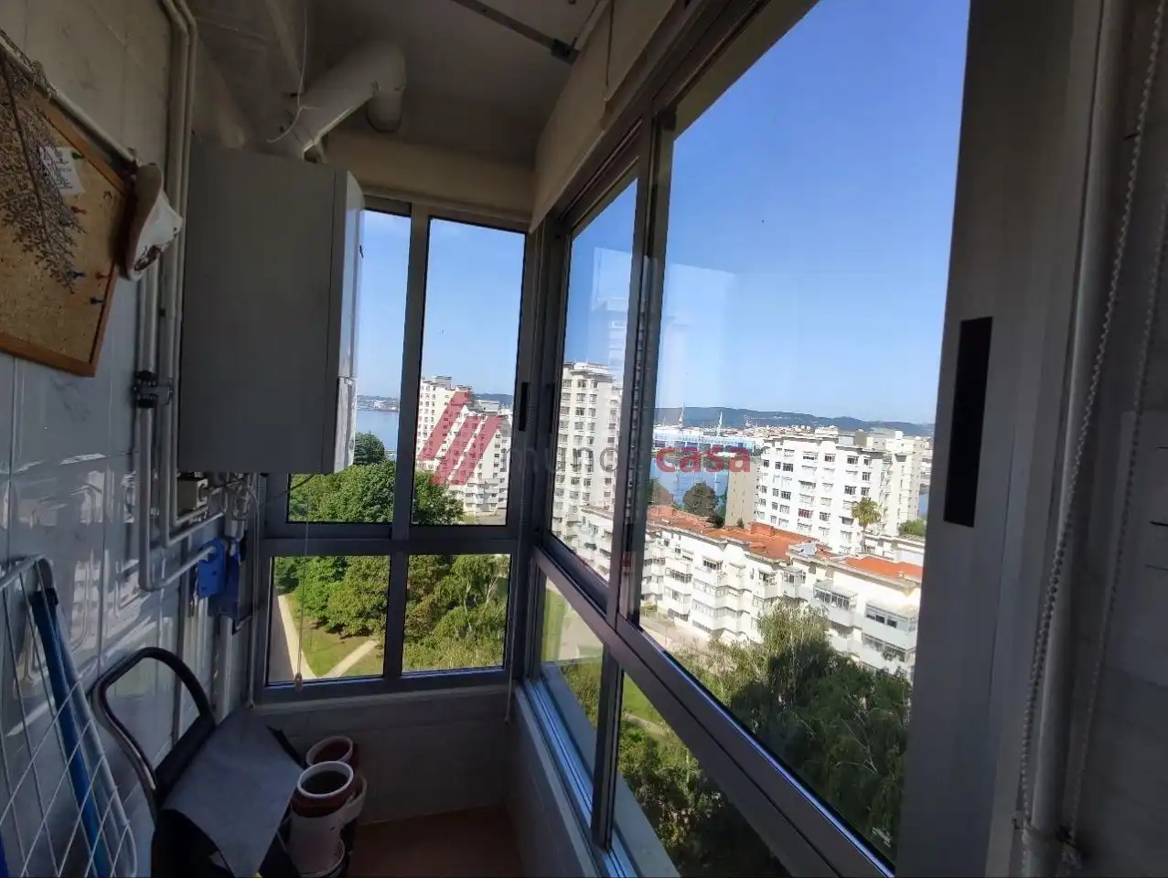 Terrassa de Pis de lloguer en Ferrol amb Calefacció
