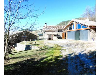 Exterior view of Country house for sale in Les Llosses  with Heating, Private garden and Parquet flooring