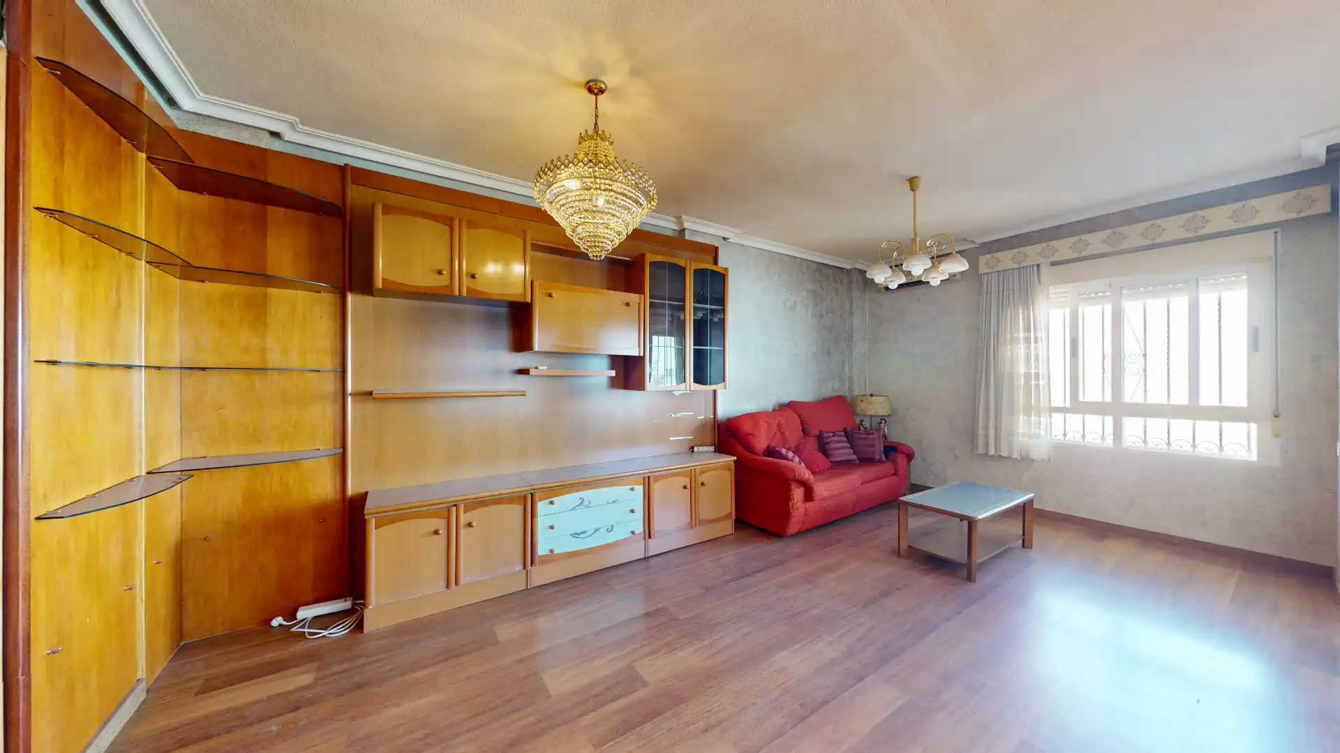 Sala de estar de Casa adosada en venta en Elda con Aire acondicionado, Terraza y Trastero
