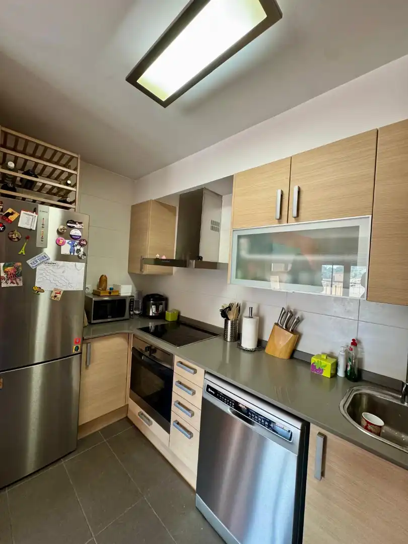 Cocina de Piso en venta en Badalona con Aire acondicionado, Calefacción y Terraza