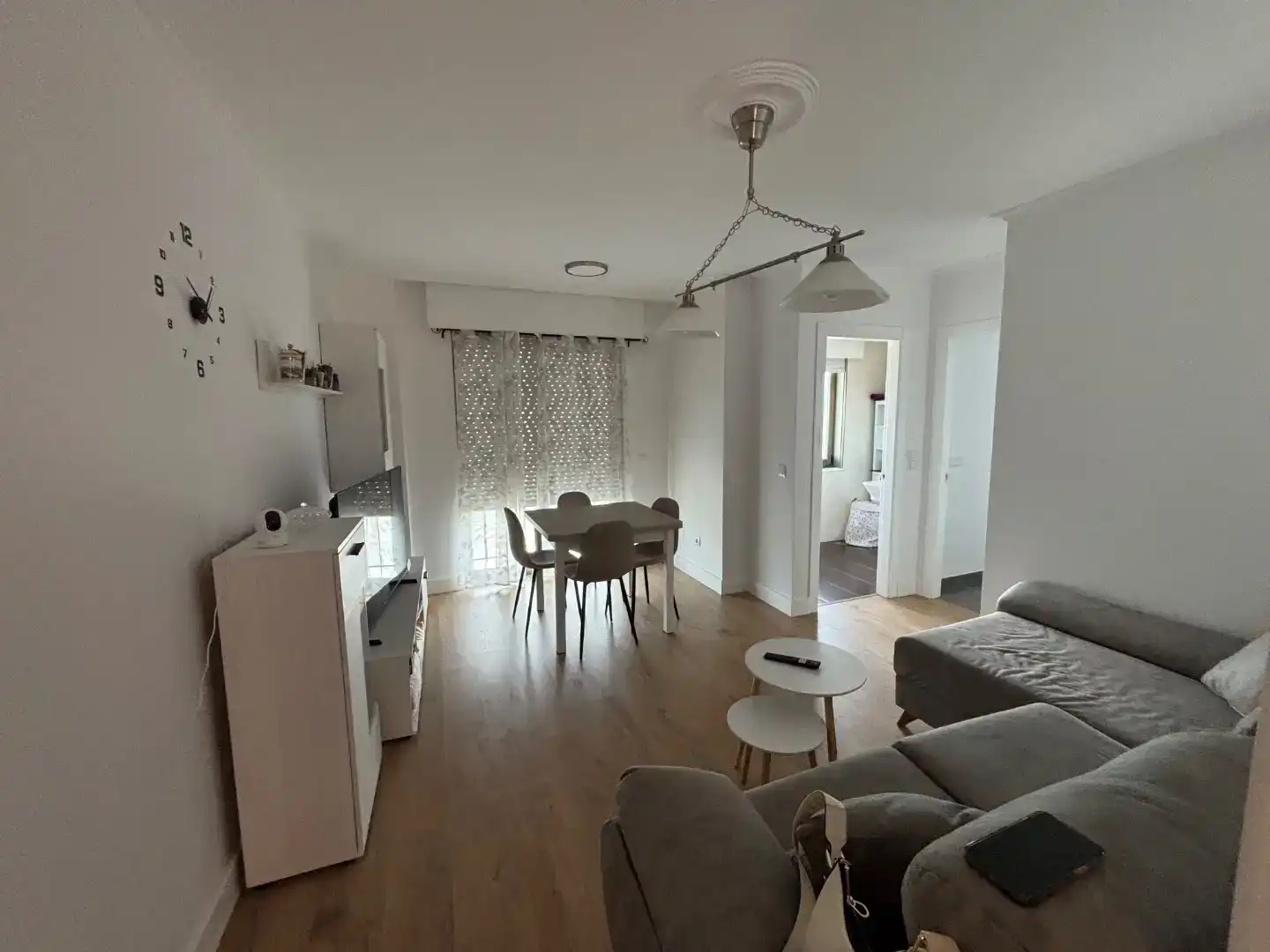 Sala de estar de Piso de alquiler en Cedeira con Parquet y Trastero