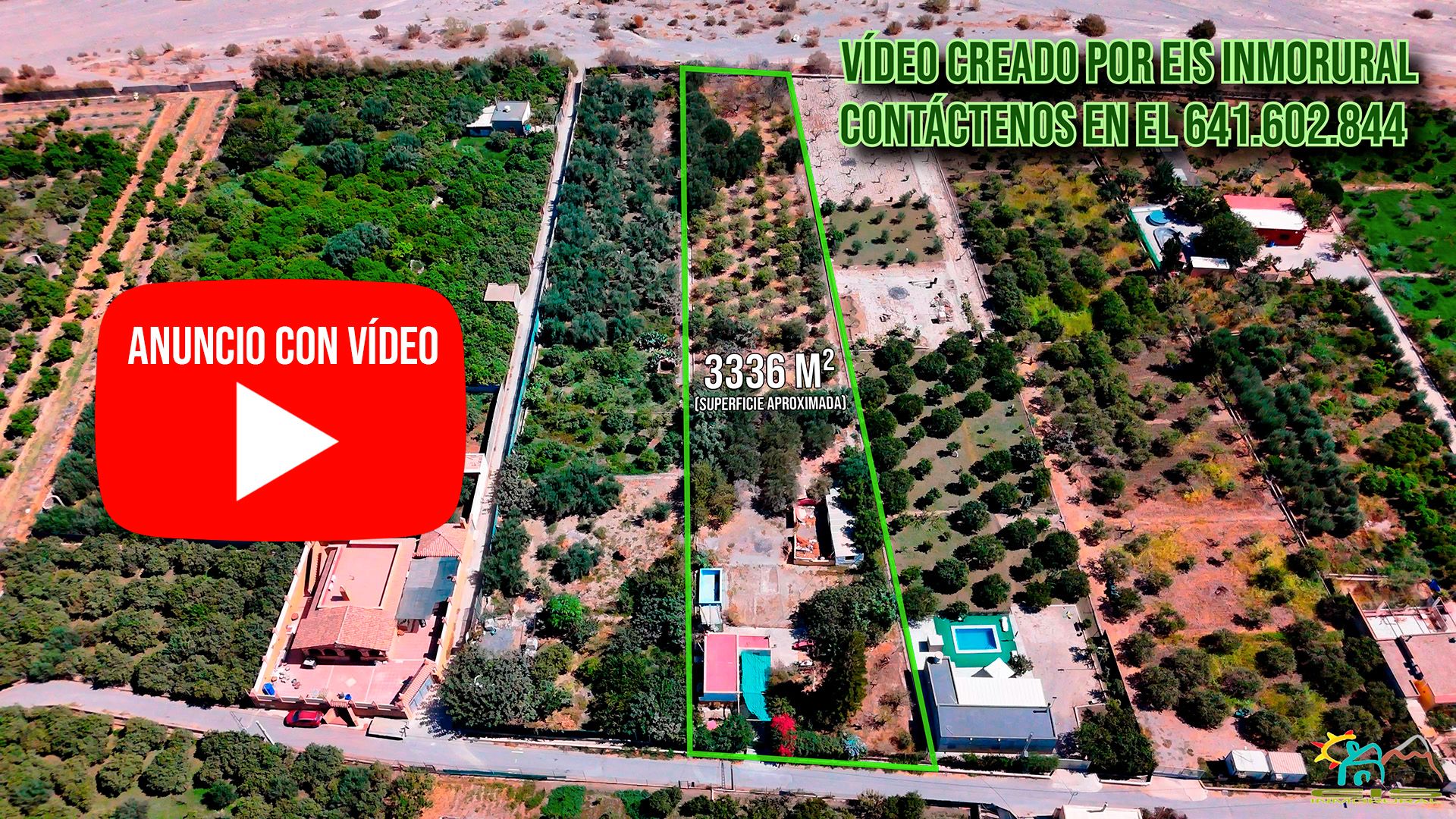Finca rústica en venta en Benahadux con Jardín privado, Piscina y Amueblado