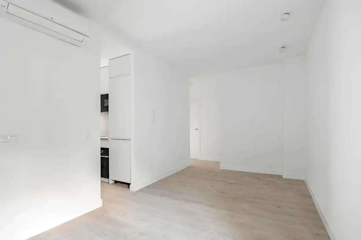 Sala de estar de Piso en venta en  Madrid Capital con Aire acondicionado y Calefacción