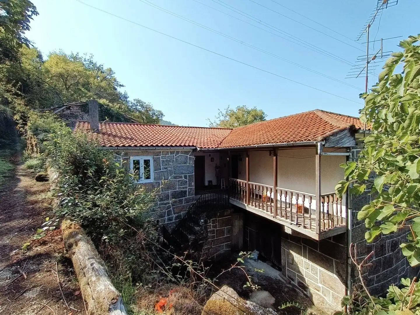 Vista exterior de Casa o xalet en venda en Padrenda
