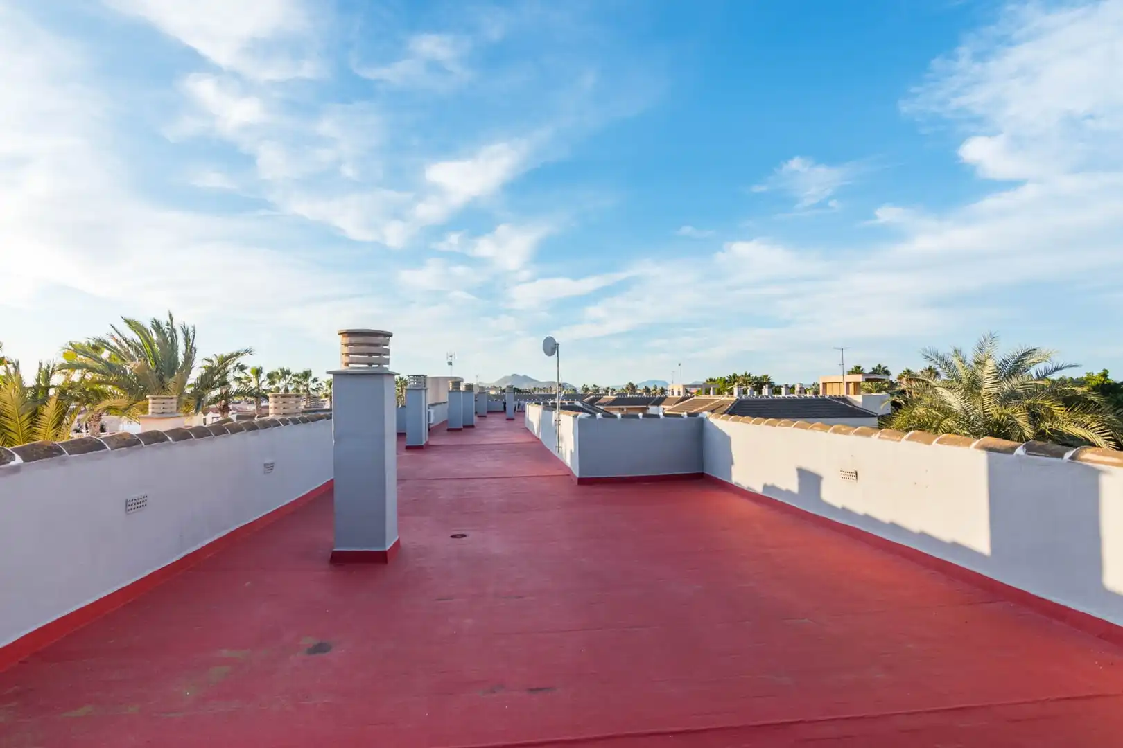 Terrace of Flat for sale in Los Alcázares  with Swimming Pool, Furnished and Oven