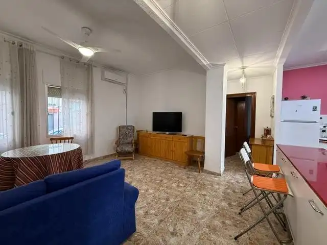 Sala de estar de Apartamento en venta en Murcia con Aire acondicionado, Calefacción y Jardín privado