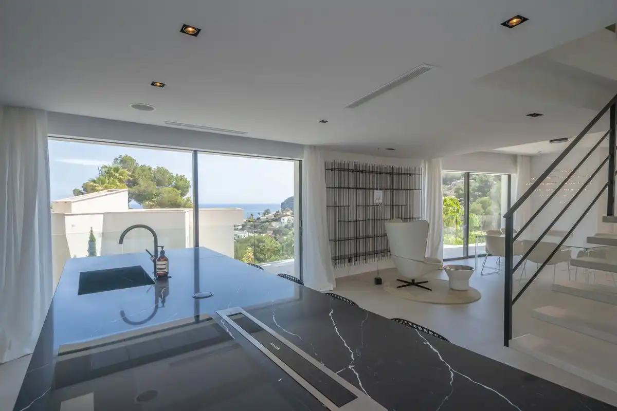 Cocina de Casa adosada en venta en Jávea / Xàbia con Aire acondicionado, Calefacción y Terraza