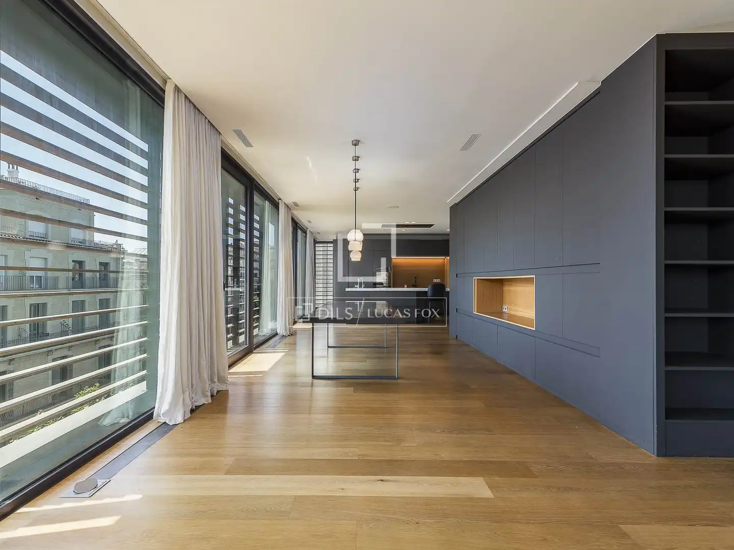 Sala de estar de Ático en venta en Barcelona con Aire acondicionado, Calefacción y Jardín privado