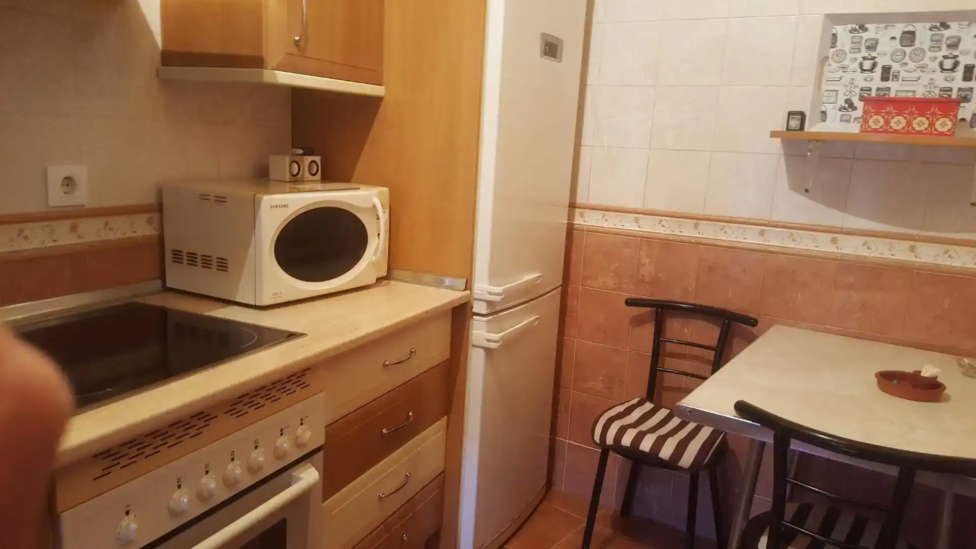 Cuina de Casa adosada en venda en Membrío amb Balcó