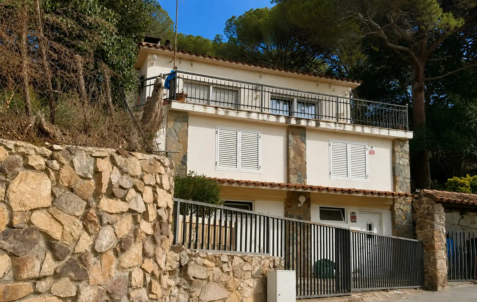 Vista exterior de Casa o chalet en venta en Lliçà de Vall con Jardín privado y Piscina
