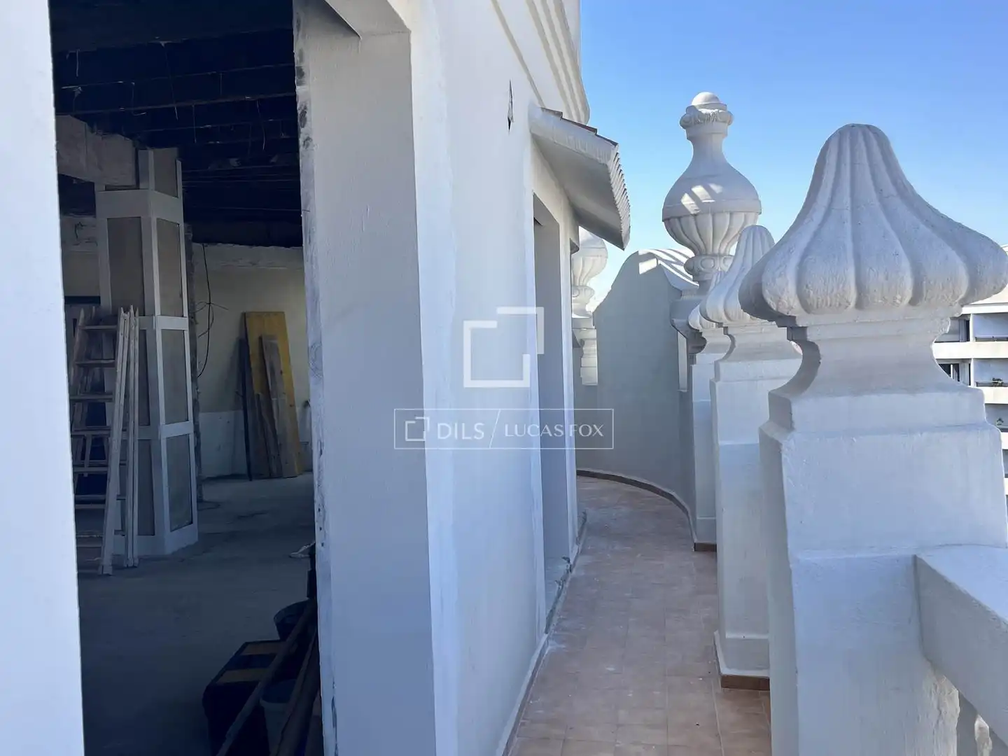 Terrasse von Dachboden zum Verkauf in Valencia