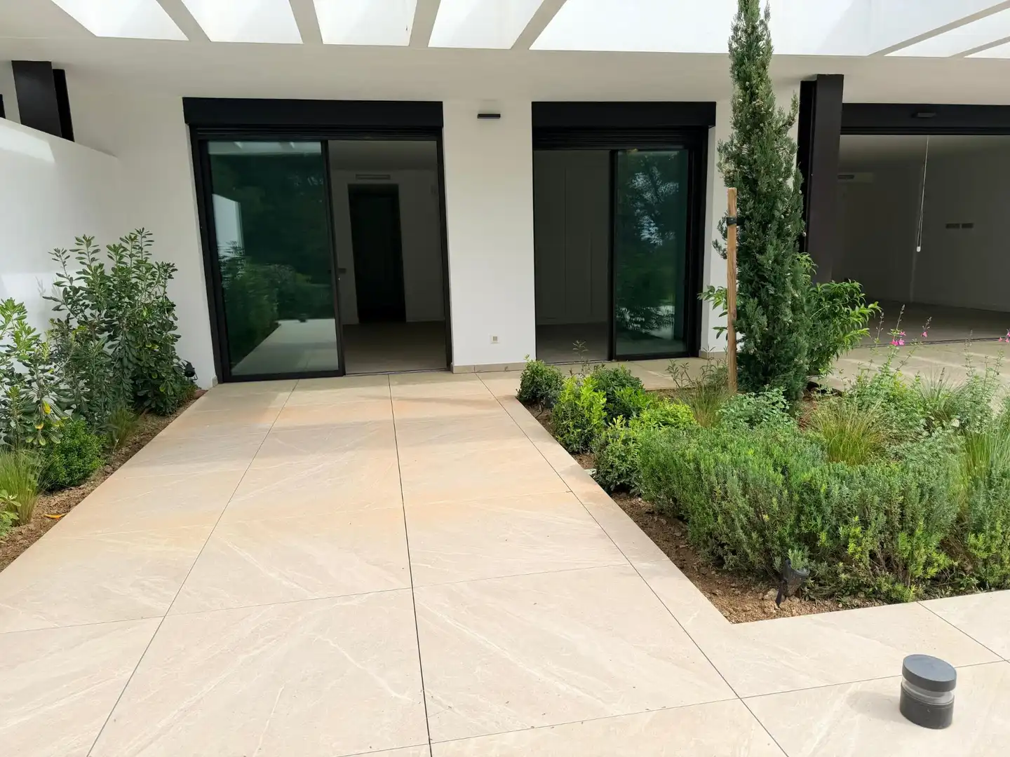 Terraza de Apartamento en venta en Marbella con Aire acondicionado, Calefacción y Jardín privado