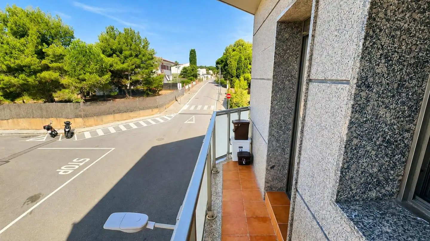 Balcony of Flat for sale in Els Hostalets de Pierola  with Air Conditioner, Parquet flooring and Balcony