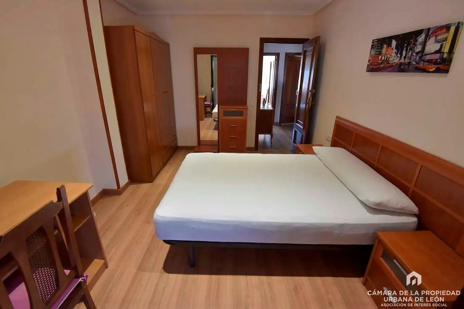 Bedroom of Flat for rent in León Capital   with Heating and Furnished