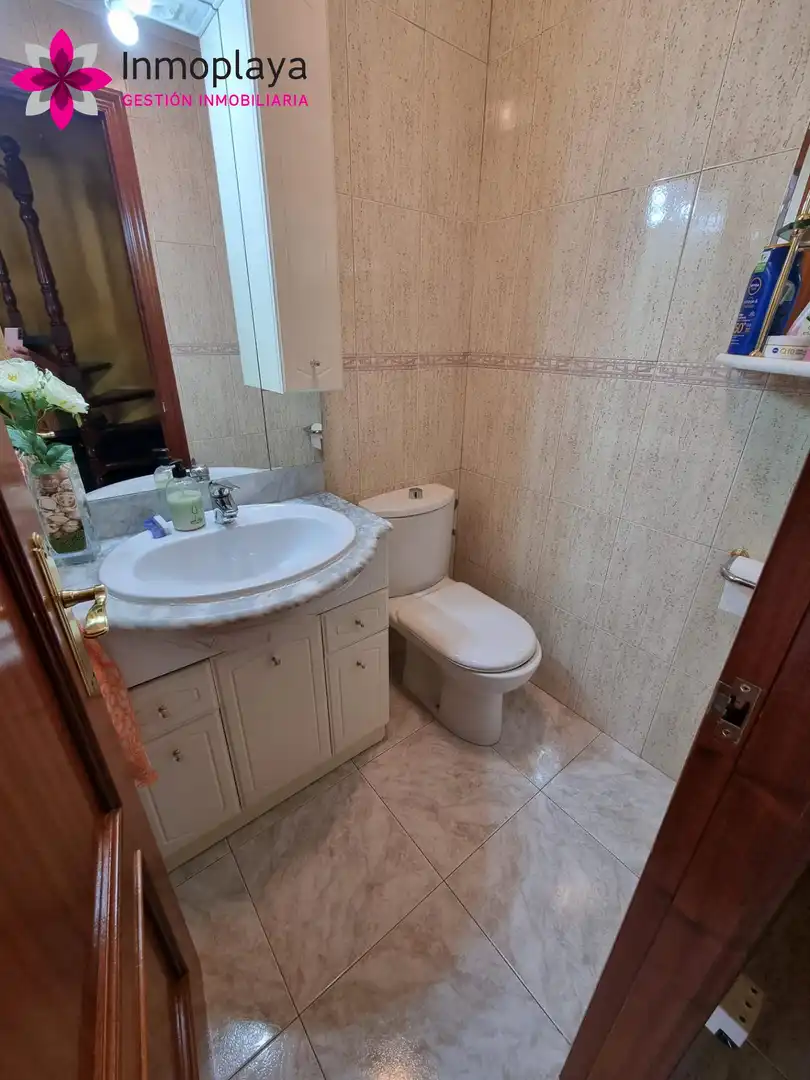 Bathroom of Ground floor for sale in Noja  with Heating, Terrace and Furnished