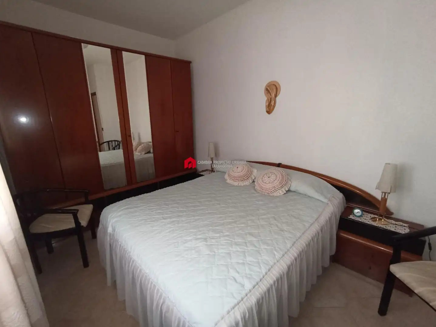 Bedroom of Country homes for sale in L'Aldea  with Air Conditioner, Heating and Private garden