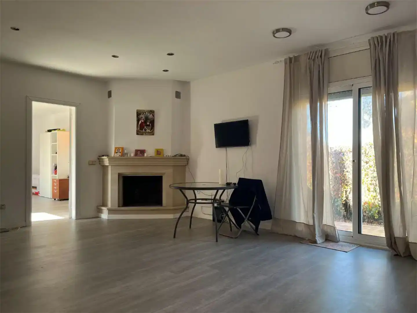 Sala de estar de Casa o chalet en venta en Caldes de Malavella con Aire acondicionado y Piscina
