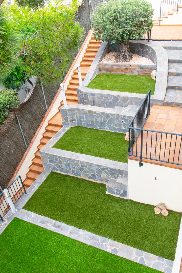 Terrassa de Casa o xalet en venda en Sant Feliu de Guíxols amb Aire condicionat, Calefacció i Jardí privat