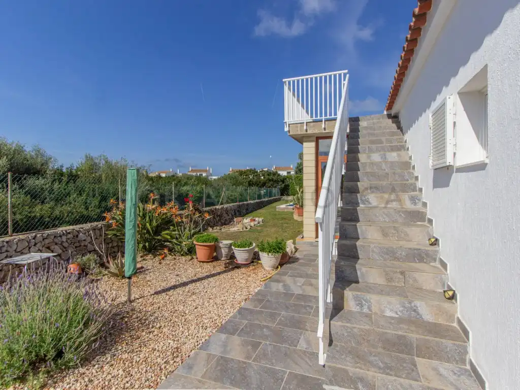 Exterior view of Houses for sale in Maó - Mahón  with Heating, Private garden and Terrace