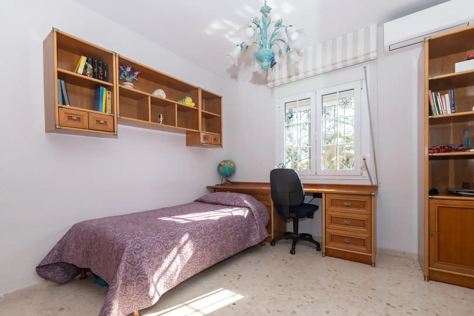 Bedroom of Houses for sale in Málaga  with Air Conditioner, Private garden and Terrace