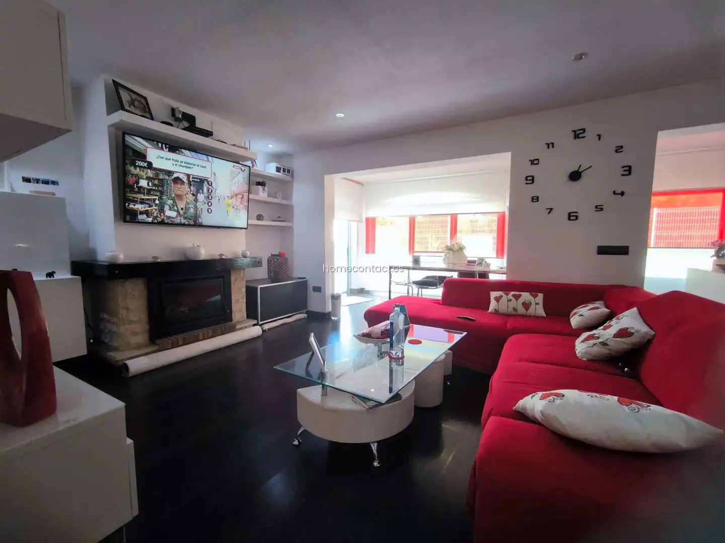 Living room of Houses for sale in La Nucia  with Air Conditioner and Community pool