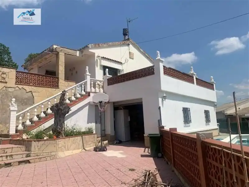 Exterior view of Houses for sale in Vacarisses  with Private garden and Community pool