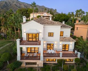 Exterior view of House or chalet for sale in Marbella  with Air Conditioner and Terrace