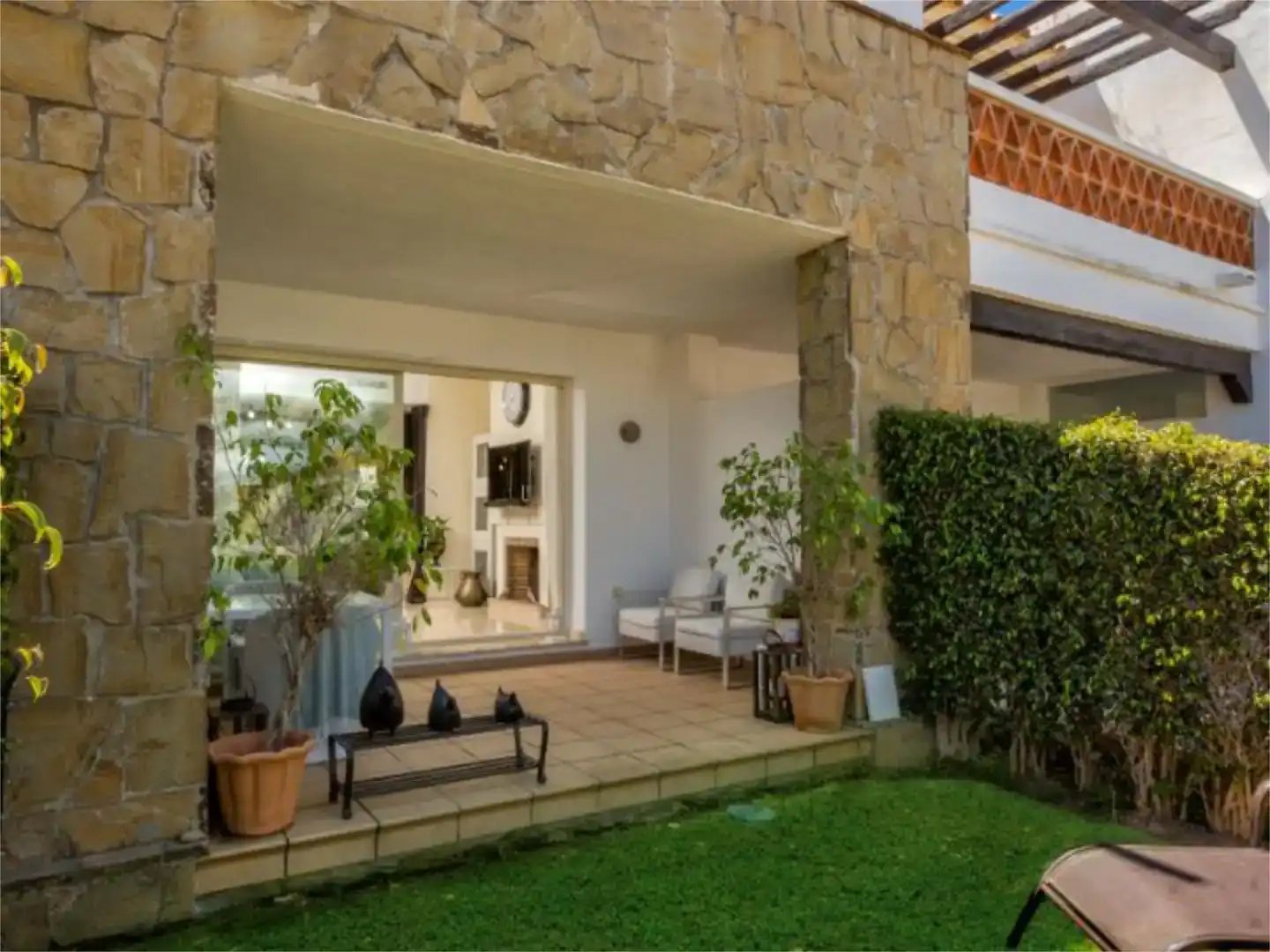 Jardín de Piso de alquiler en La Cala Golf - Lagar Martell