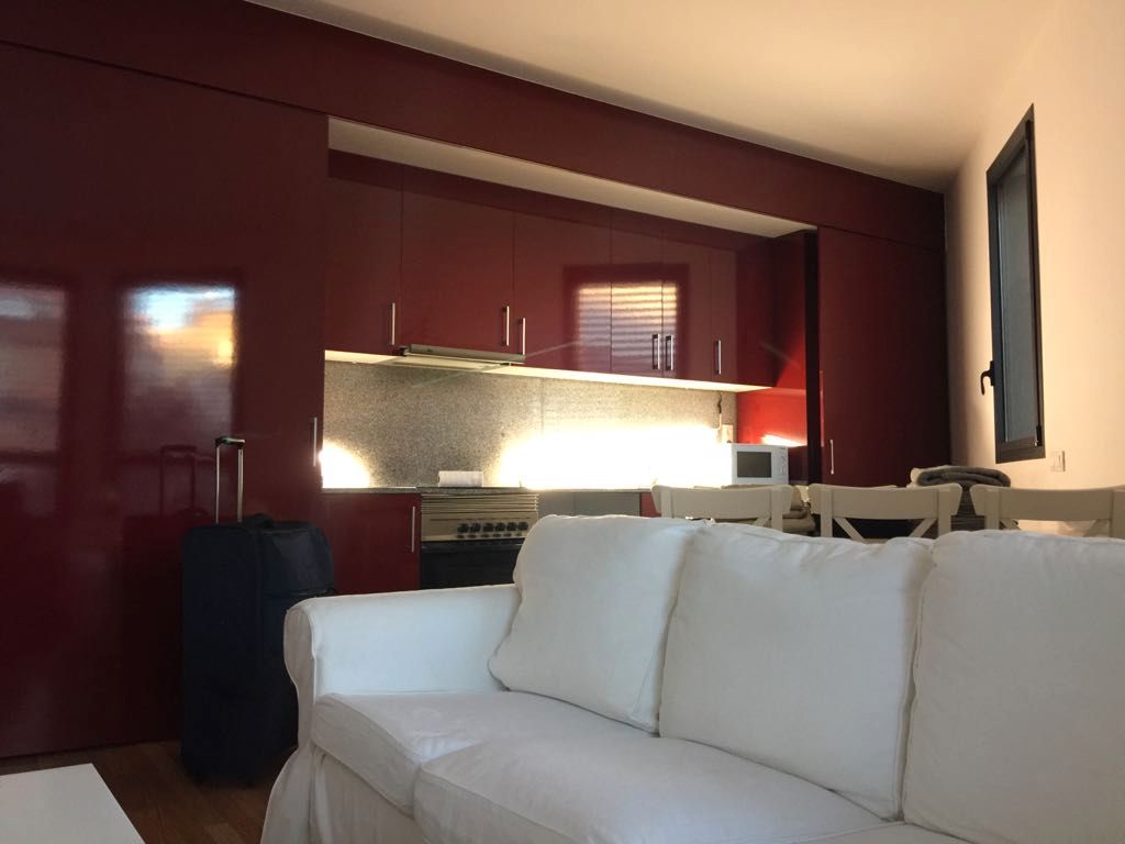 Sala d'estar de Apartament en venda en L'Hospitalet de Llobregat