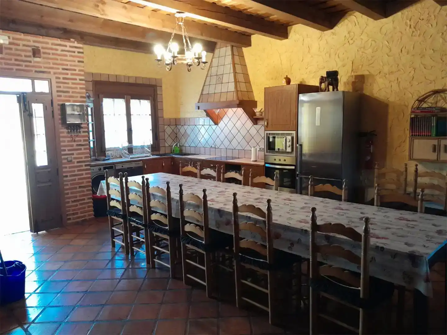 Cocina de Casa o chalet en venta en Navas de Oro con Piscina y Amueblado