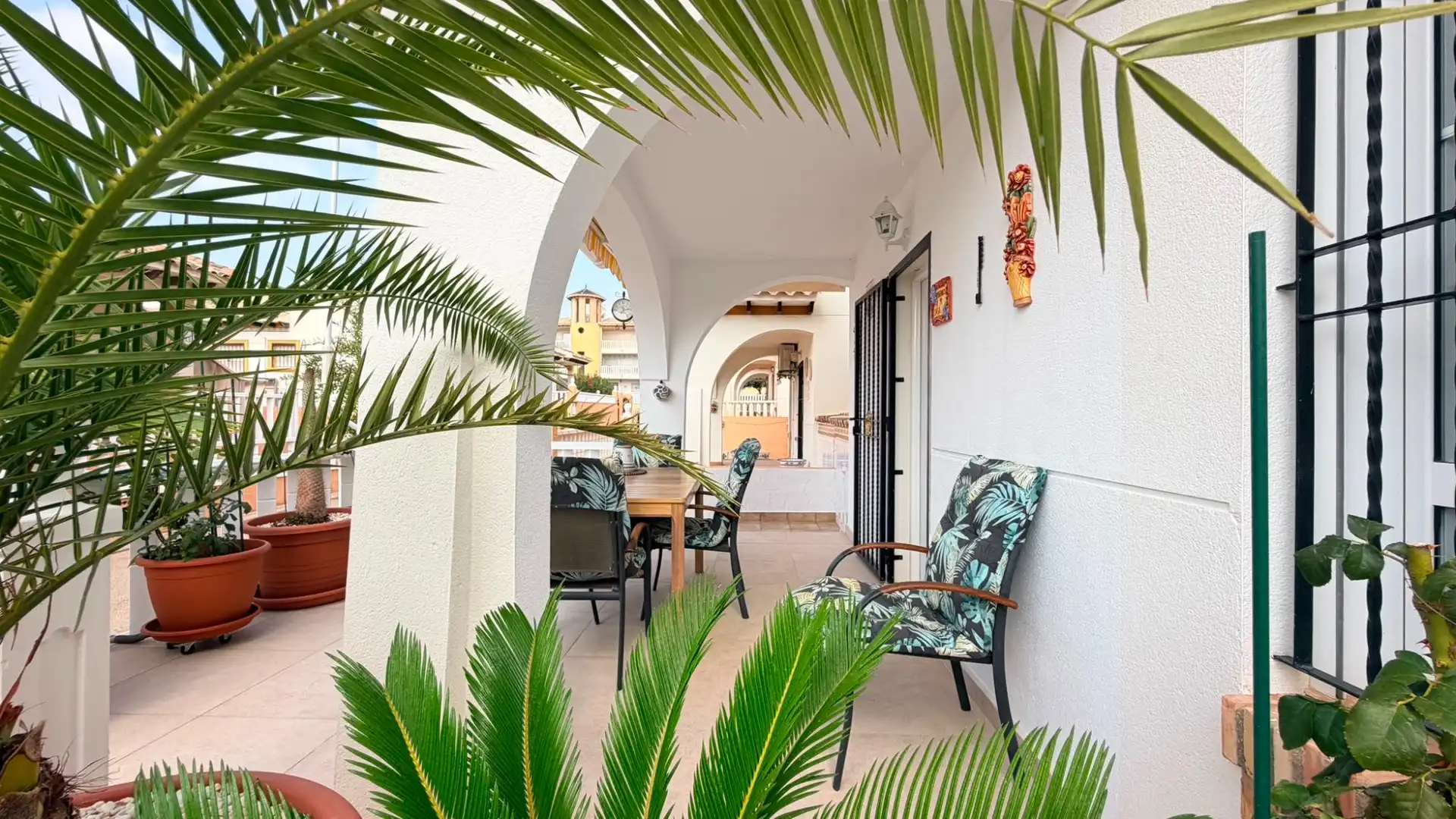 Terrace of Detached homes for sale in Orihuela  with Air Conditioner, Private garden and Terrace