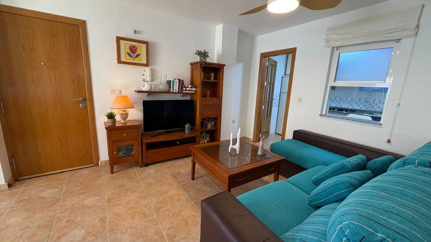 Sala de estar de Apartamento en venta en La Manga del Mar Menor con Aire acondicionado, Terraza y Trastero