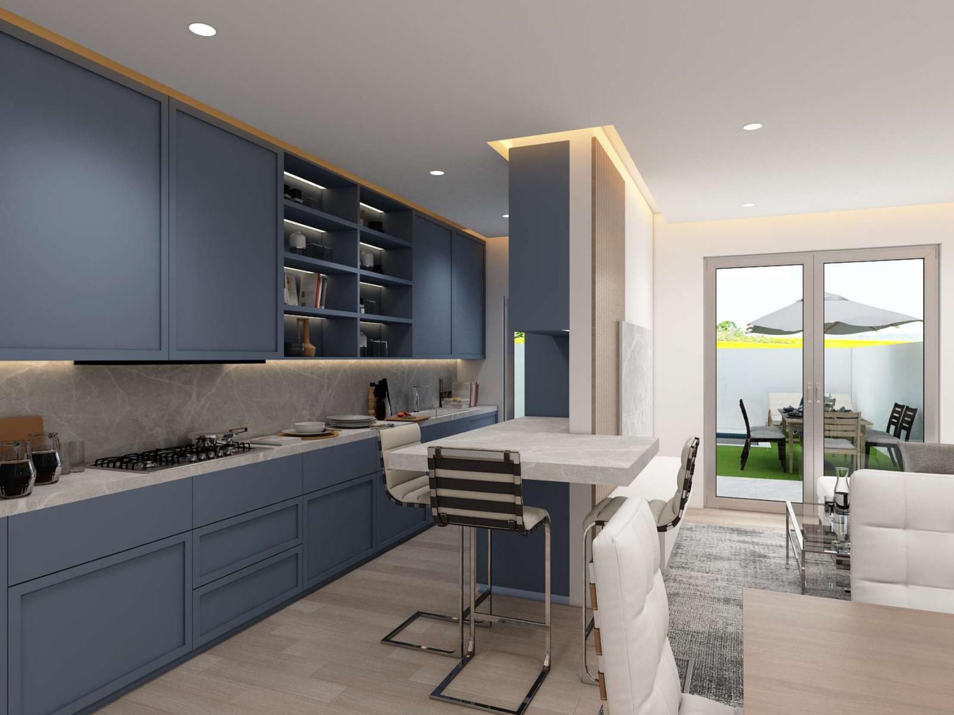 Kitchen of Single-family semi-detached for sale in El Vendrell  with Heating, Private garden and Terrace