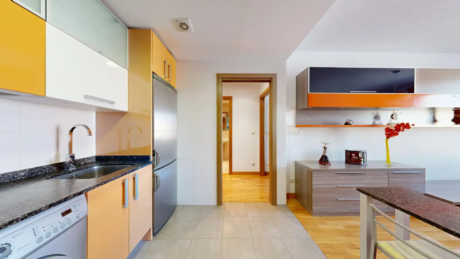 Cocina de Piso en venta en Caparroso con Calefacción, Parquet y Trastero