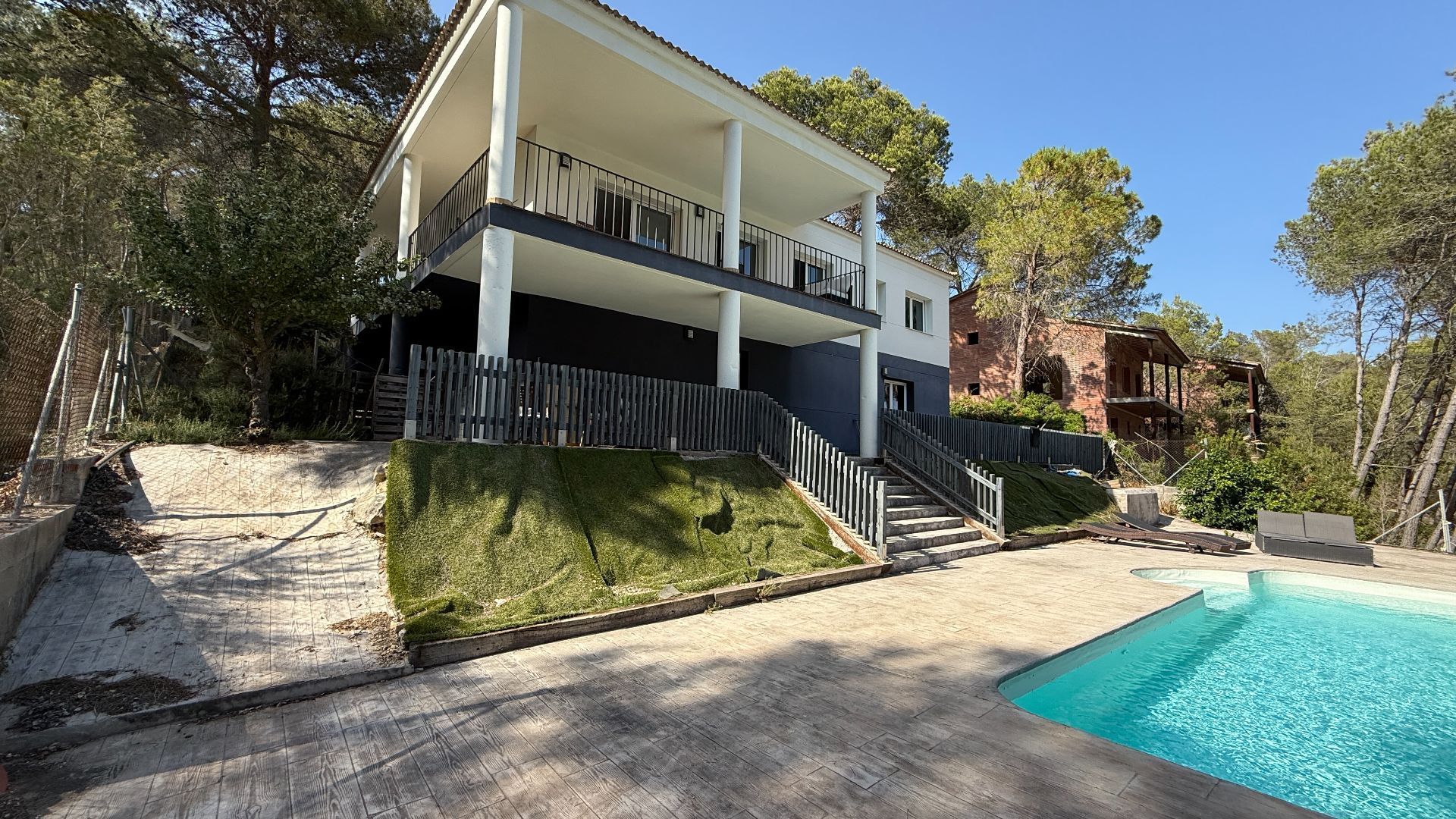 Exterior view of House or chalet for sale in Olivella  with Heating, Private garden and Terrace