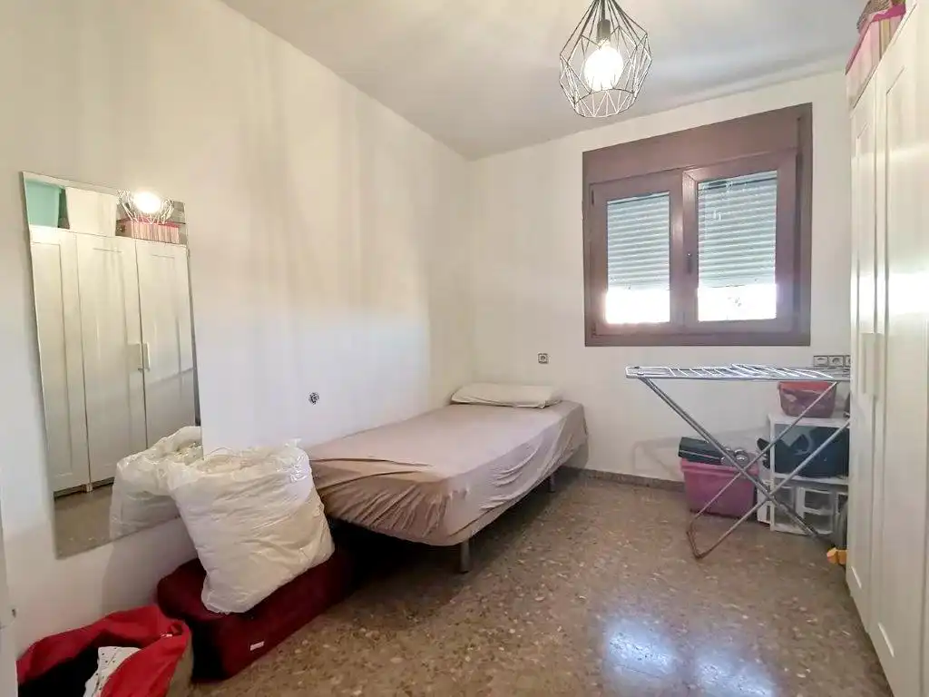 Bedroom of Flat for sale in Málaga  with Air Conditioner, Heating and Private garden
