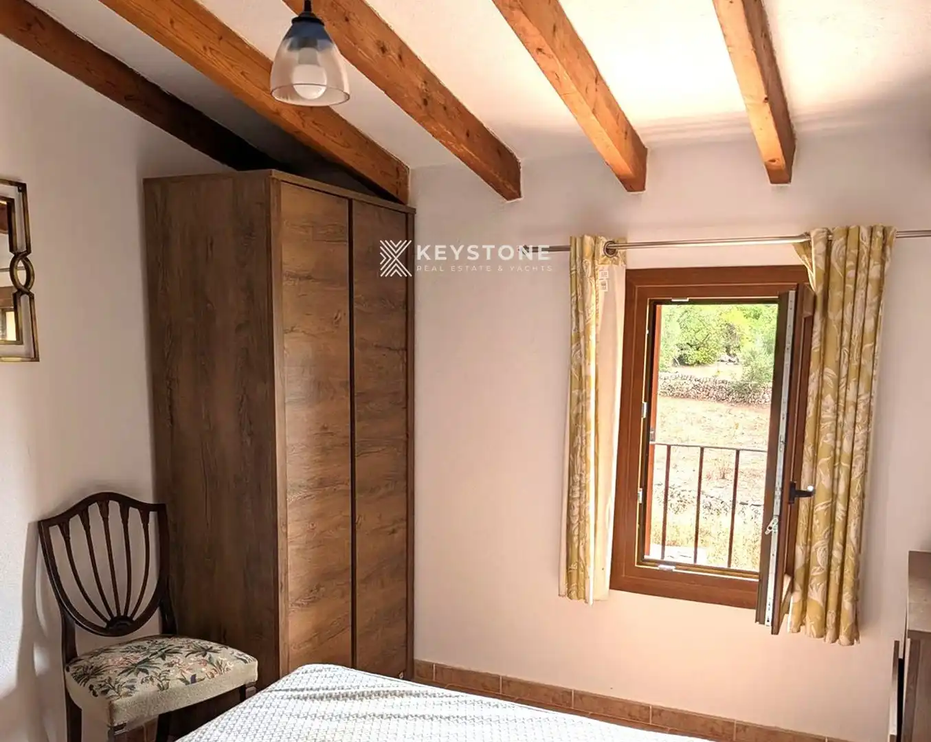 Schlafzimmer von Haus oder Chalet zur Miete in Llucmajor mit Terrasse und Möbliert