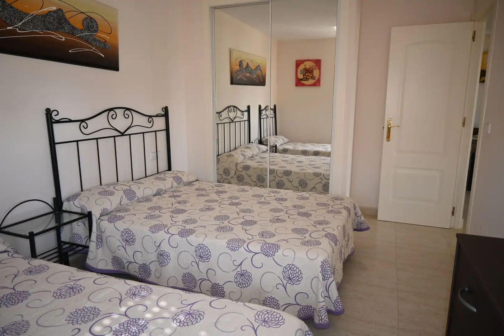 Habitación de Apartamento en venta en La Manga del Mar Menor con Aire acondicionado, Terraza y Amueblado