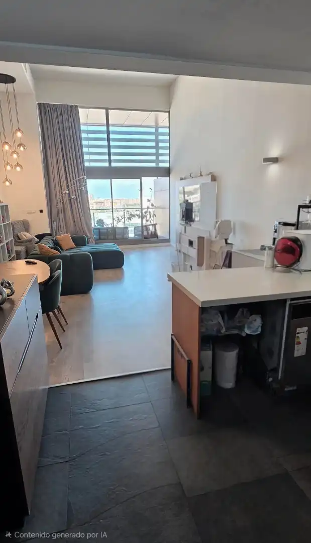 Wohnzimmer von Maisonette zum Verkauf in Xirivella mit Klimaanlage, Heizung und Privatgarten