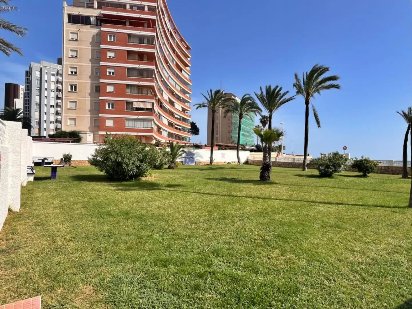 Parking of Apartments for sale in Calpe / Calp  with Air Conditioner, Heating and Private garden