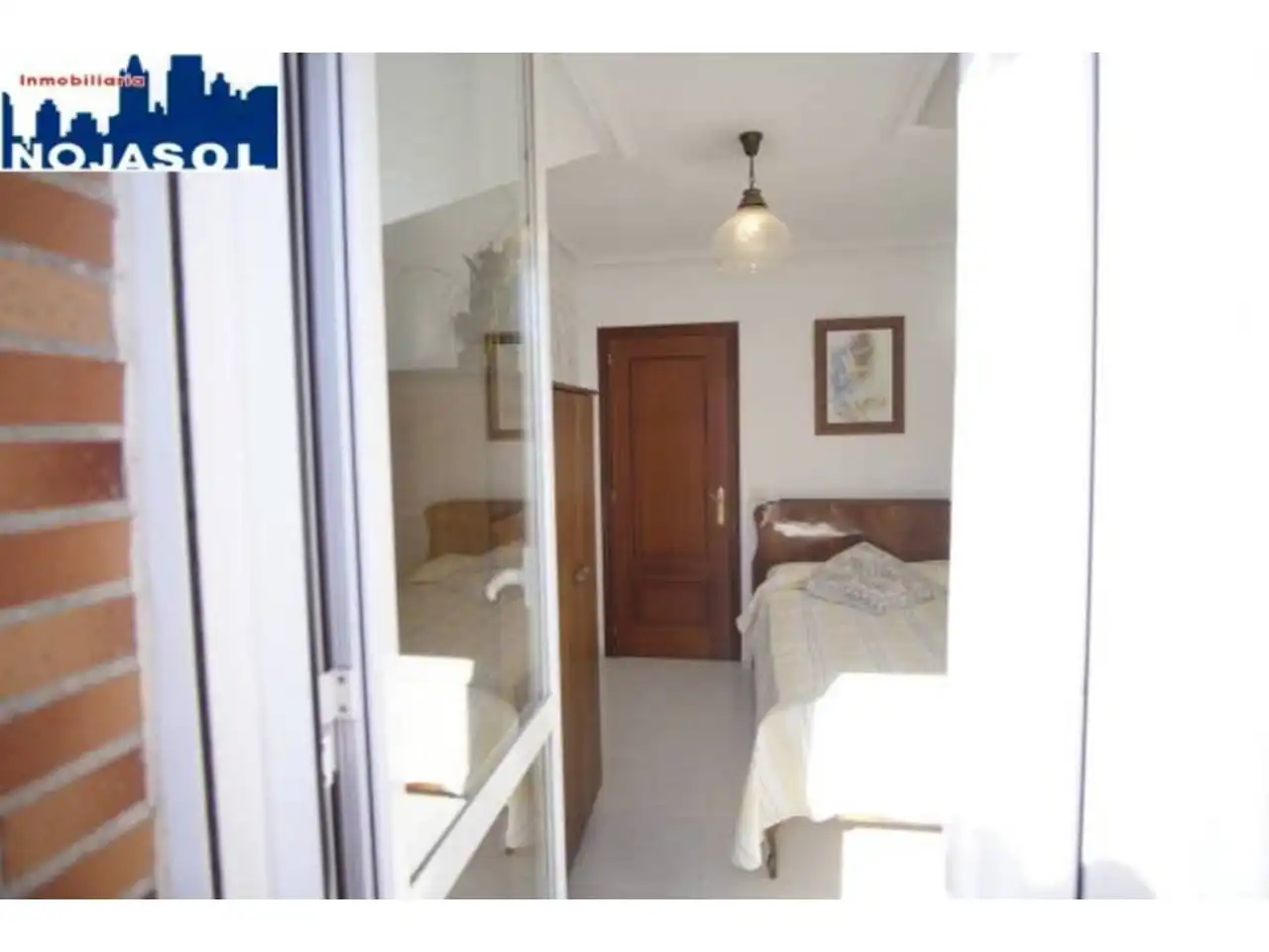 Schlafzimmer von Dachboden zur Miete in Noja mit Heizung, Terrasse und Möbliert