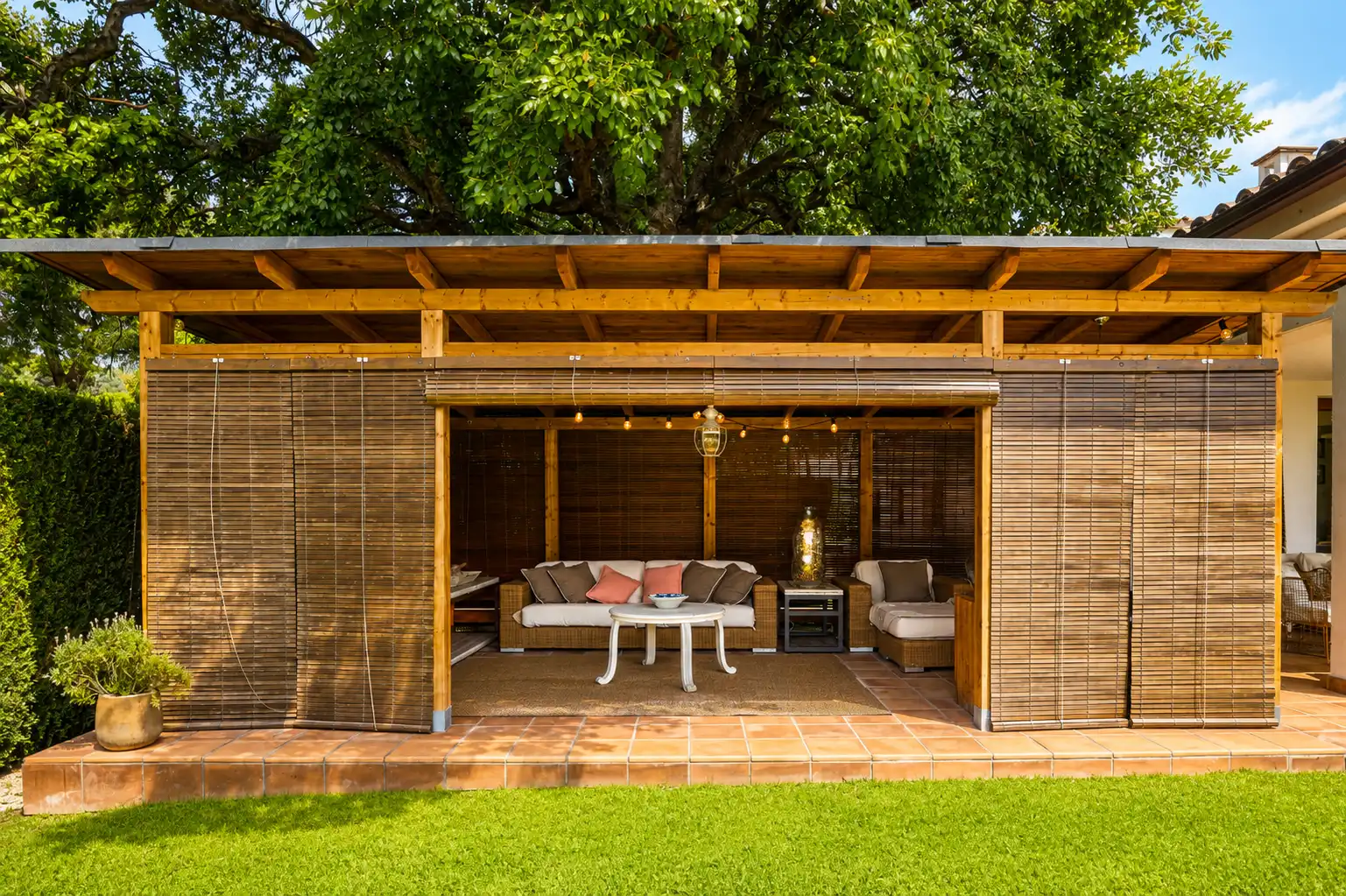 Terraza de Casa o chalet de alquiler en Sant Andreu de Llavaneres con Aire acondicionado, Calefacción y Jardín privado