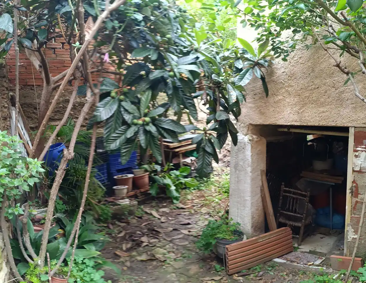 Jardí de Casa o xalet en venda en Sabiñán amb Jardí privat, Terrassa i Moblat