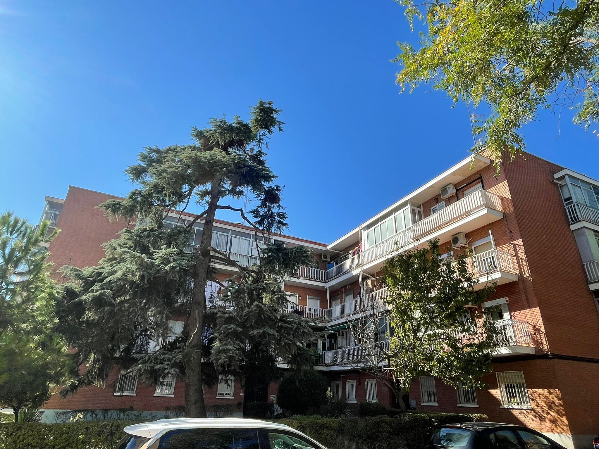 Exterior view of Flat for sale in  Madrid Capital  with Heating and Terrace