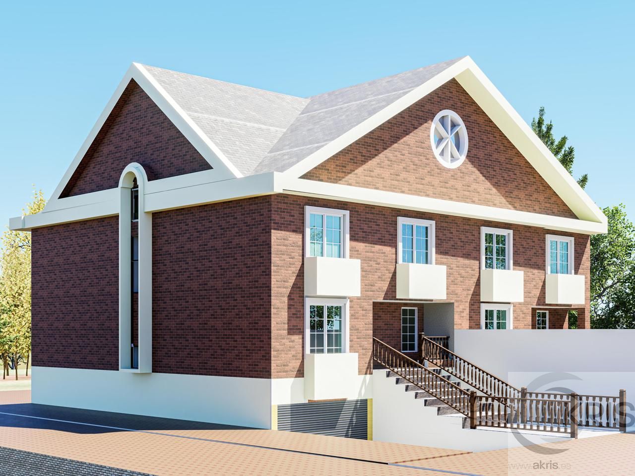 Vista exterior de Casa adosada en venda en Burguillos de Toledo amb Calefacció i Jardí privat