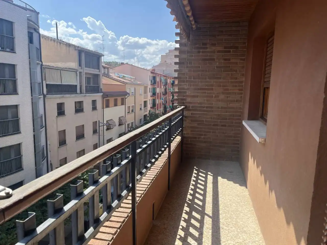 Balcony of Flat for sale in Alcañiz  with Heating, Furnished and Balcony