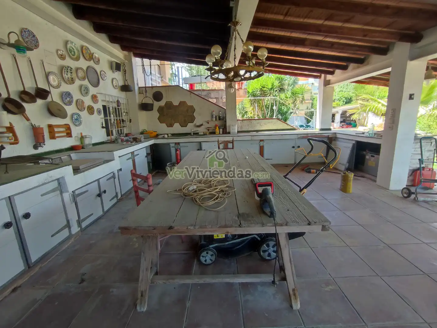 Cocina de Casa o chalet en venta en Esparreguera con Calefacción, Jardín privado y Parquet